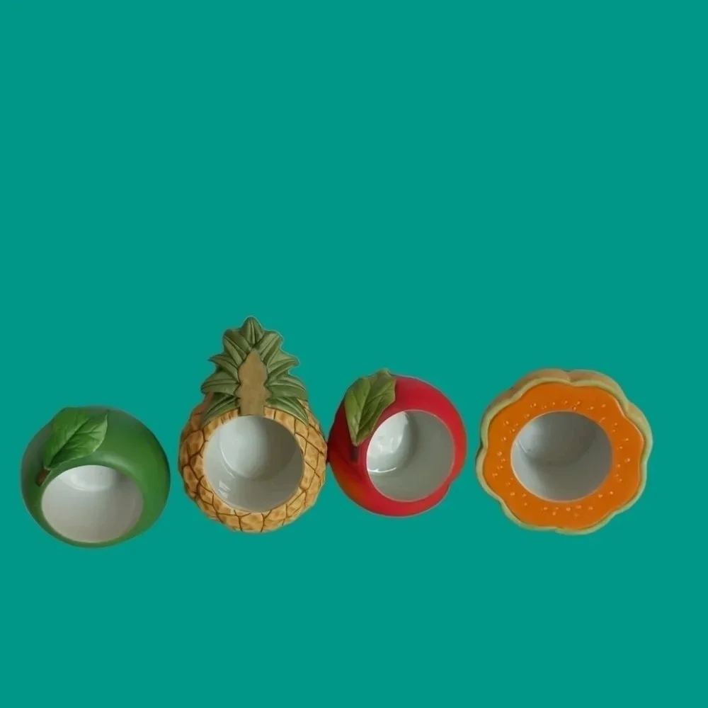Party lite fruit candle holder set of 4